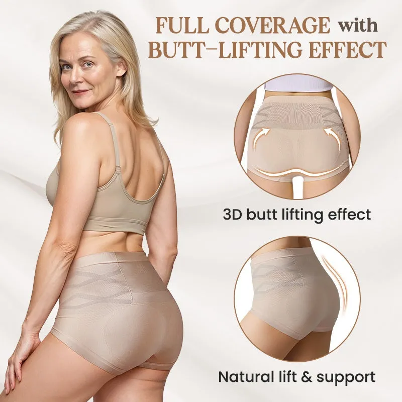 ⚡ Firm Tummy Control Briefs - Medical-Grade Compression | Seamless & Breathable