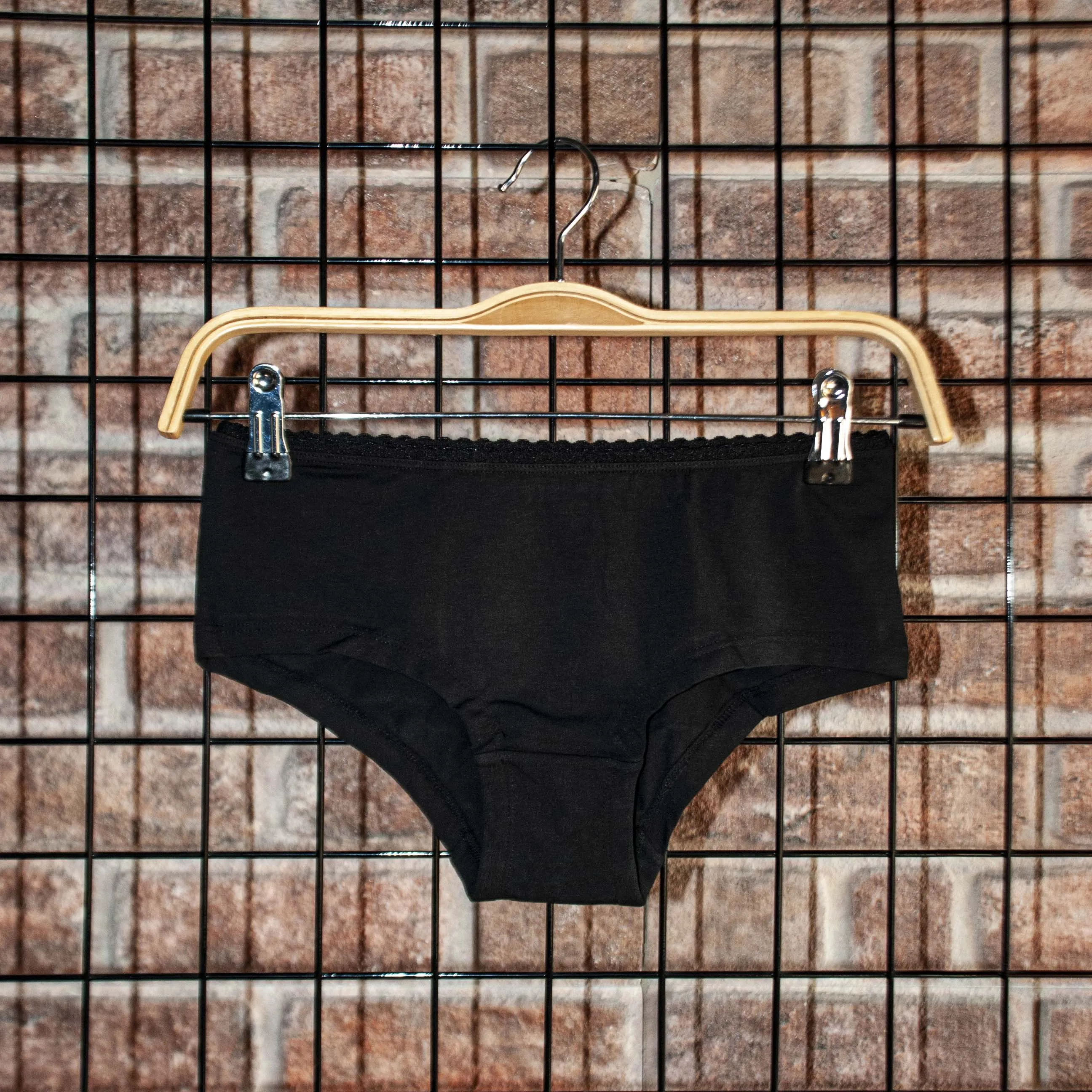 100% Organic Cotton Single Jersey - Black (2SP029)