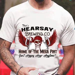 2D White Tshirt - Beer