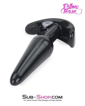 3727M      Anal Beginner Small Black Jelly Butt Plug - SPECIAL OFFER!