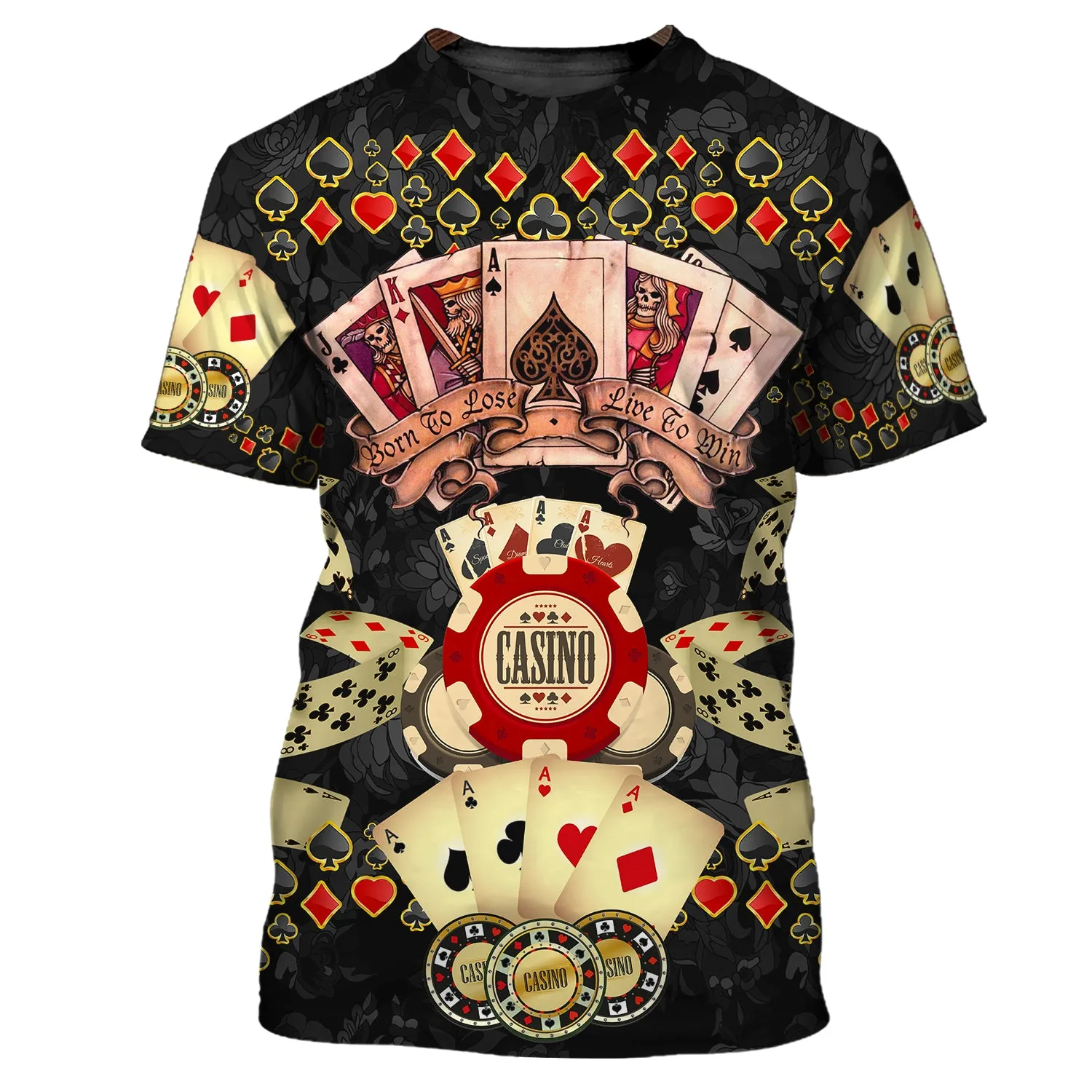 3D Poker Shirt For Him, Women Poker Hoodie, Poker Gift For Dad