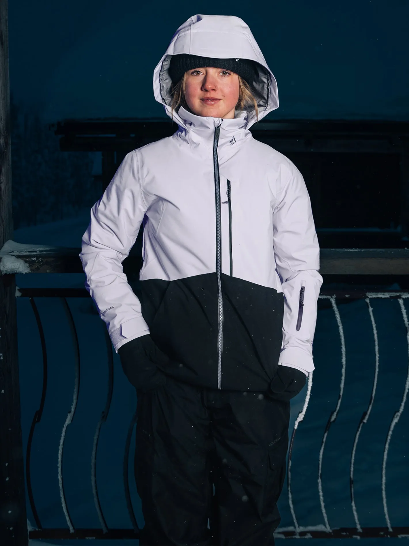 3D Stretch Gore-Tex Jacke - LILAC ASH