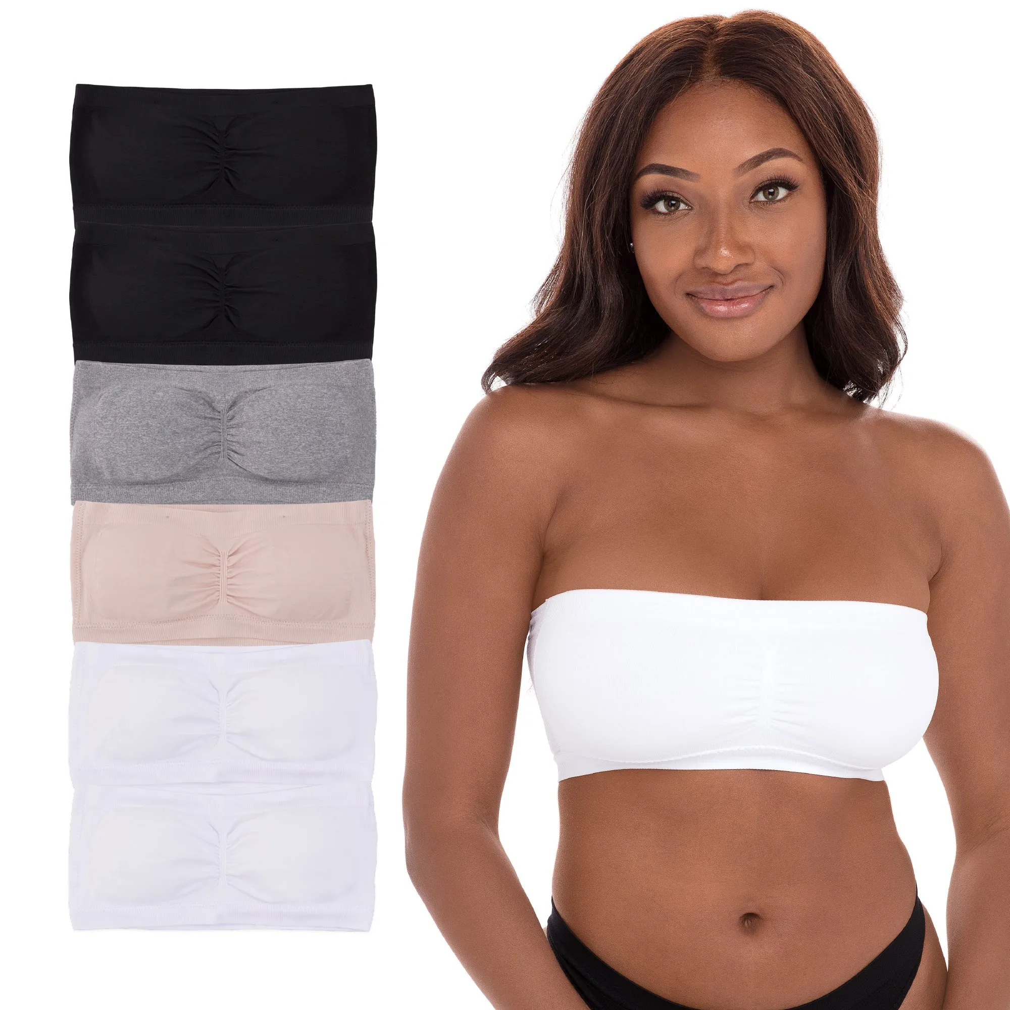 6 Pack Bandeau Bralette
