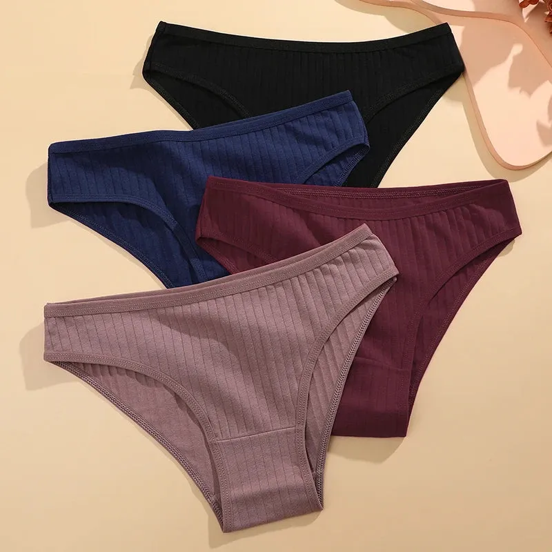6PCS Women's Cotton Panties Set