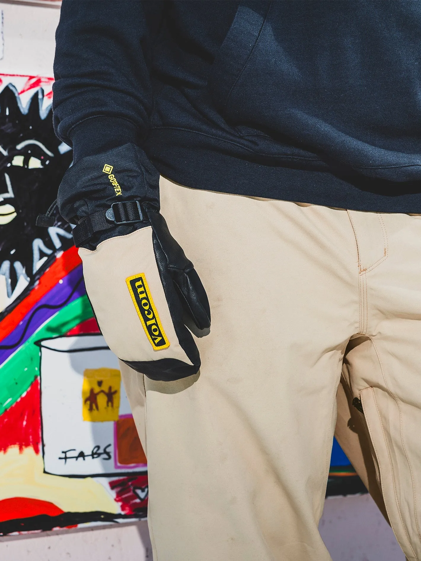 91 Gore-Tex Fäustlinge - KHAKIEST