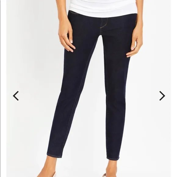 A pea in the Pod maternity jeans articles of society size 28 dark blue