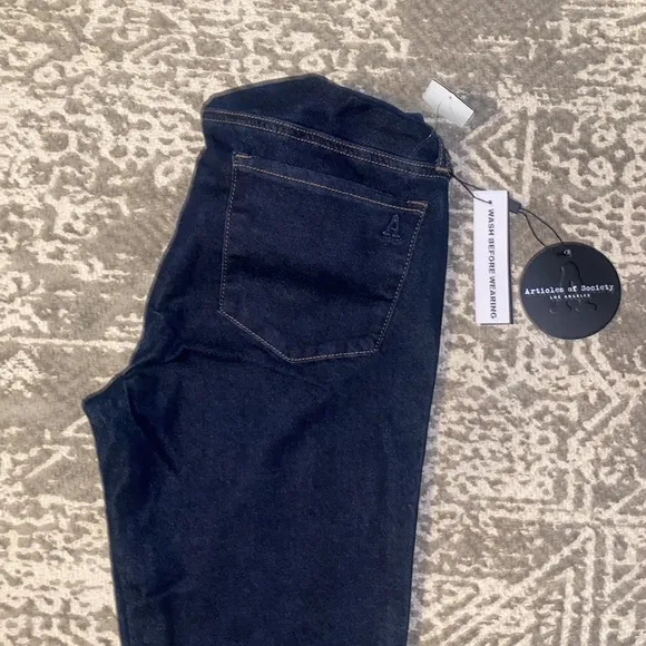 A pea in the Pod maternity jeans articles of society size 28 dark blue