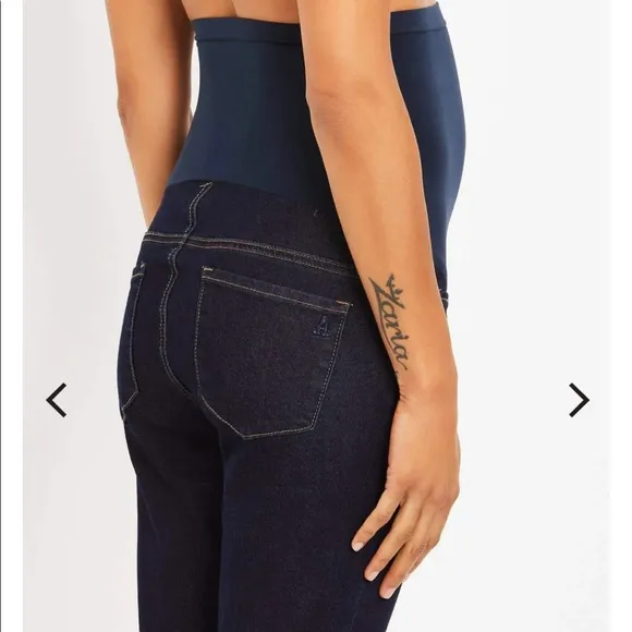 A pea in the Pod maternity jeans articles of society size 28 dark blue