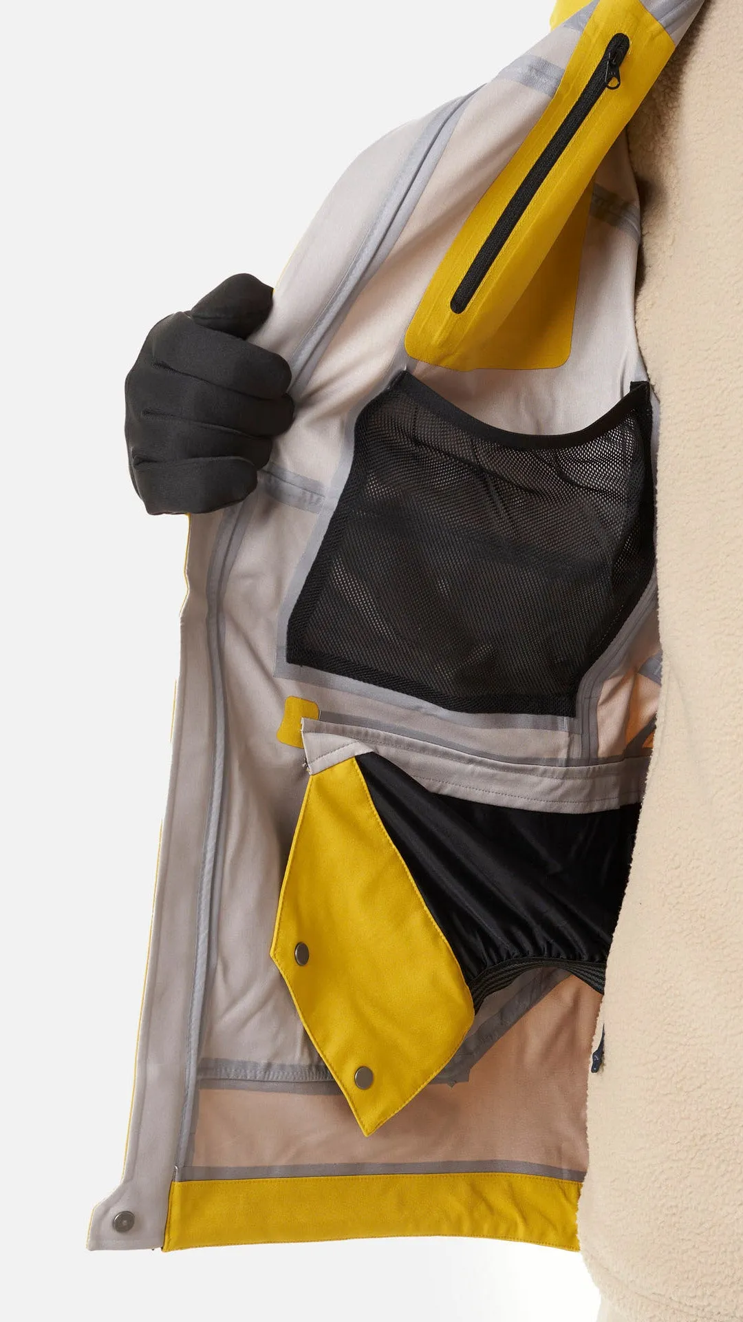 ABRIGO KILI AMARILLO