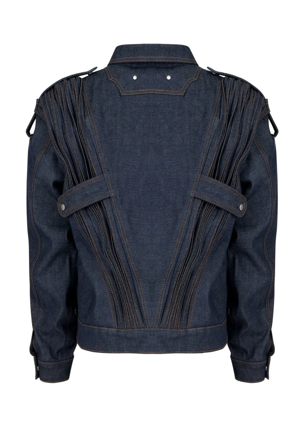 ACCORDION DENIM JACKET (BRUTE)