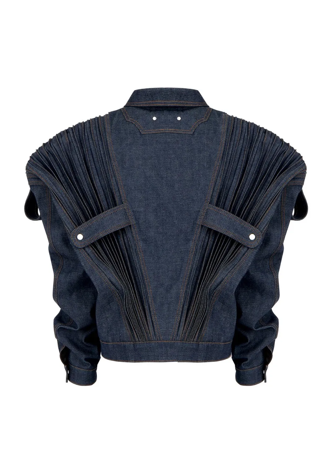 ACCORDION DENIM JACKET (BRUTE)