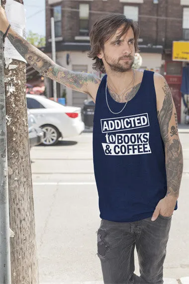 Addicted to Books & Coffee (Men)