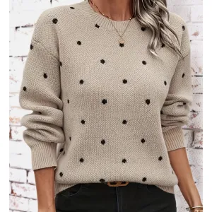 Adeline | Knit Crew Neck Sweater