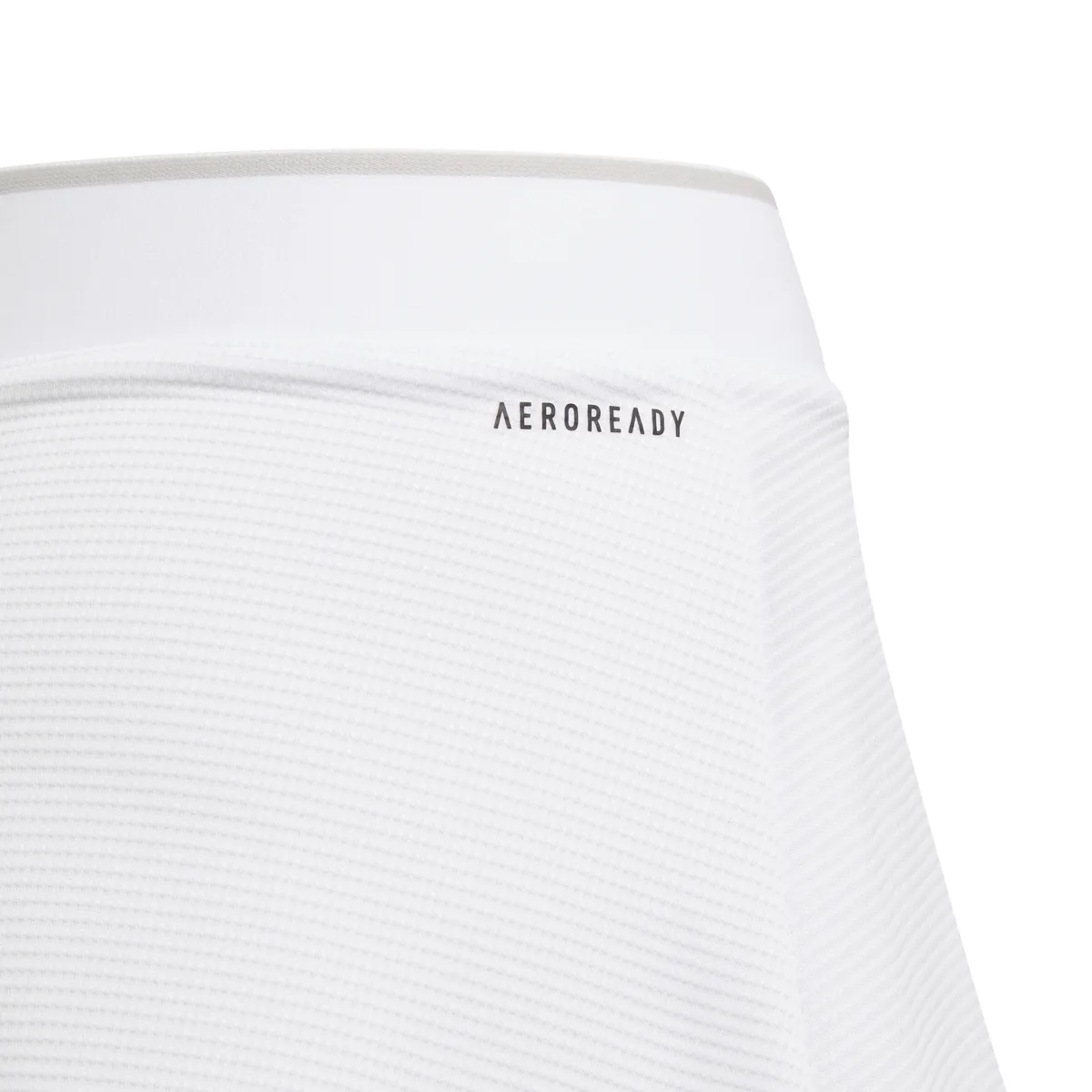 adidas Girls' Club Skirt (White/Grey)
