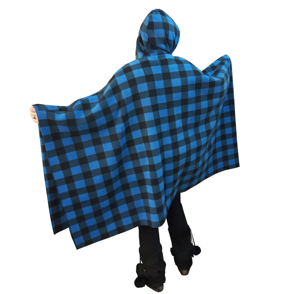 ADULT HOODWINK BUFFALO CHECK BLUE