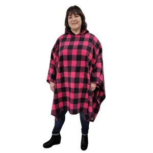 ADULT HOODWINK BUFFALO CHECK FUCHSIA