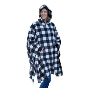 ADULT HOODWINK BUFFALO CHECK WHITE