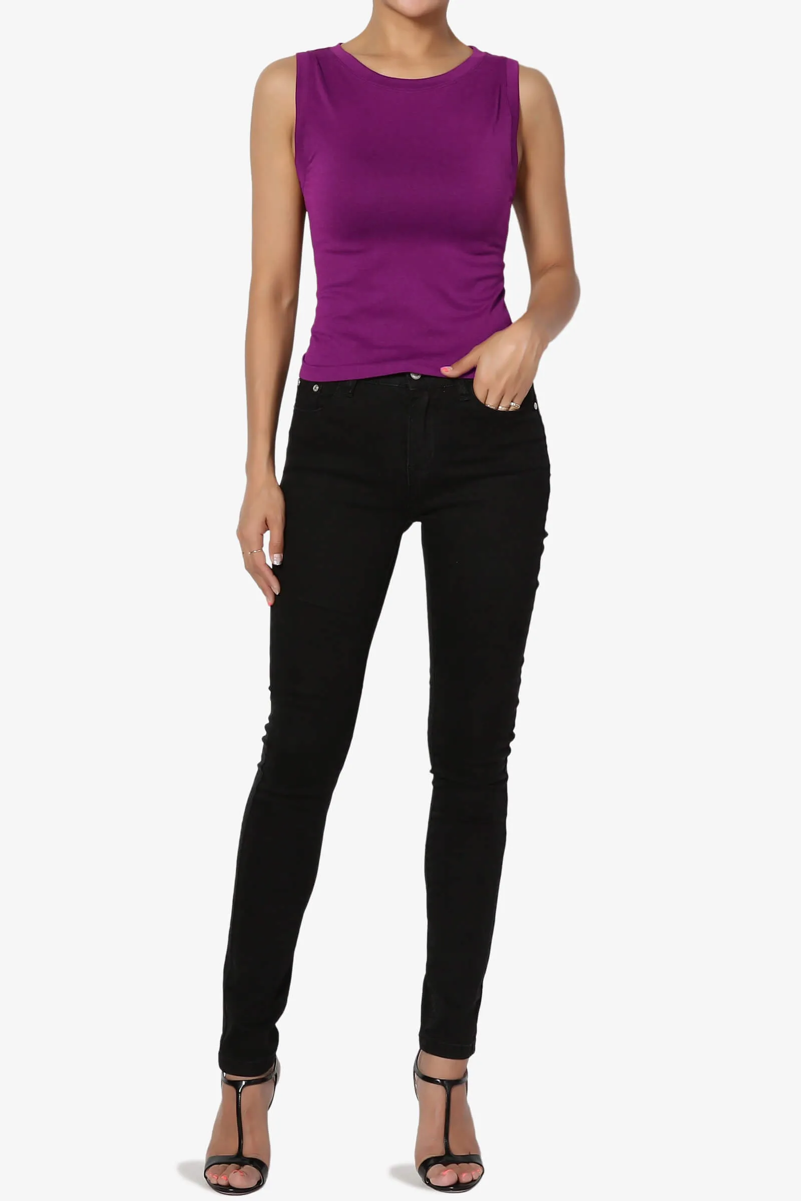 Aika Seamless Crop Tank Top