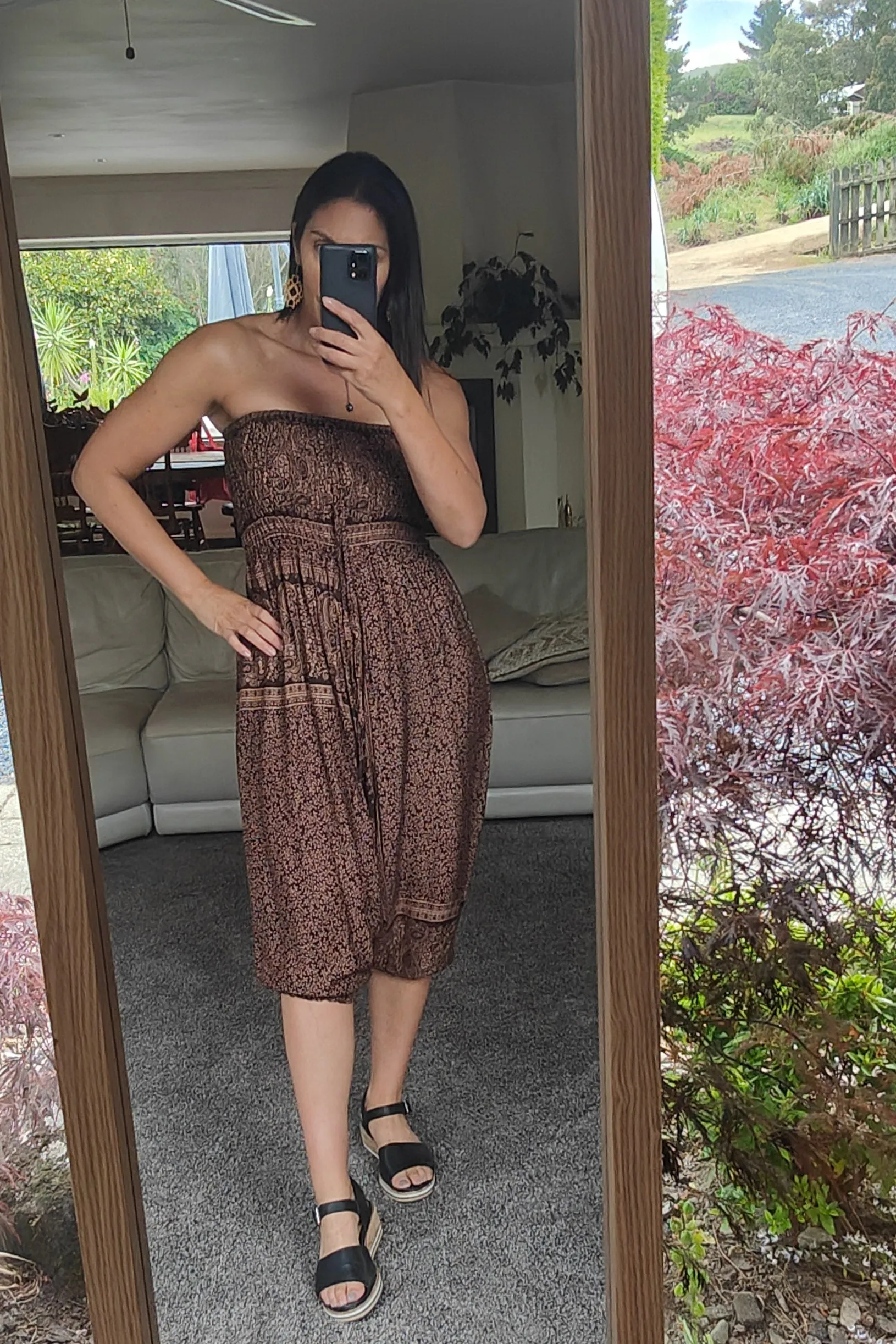 Aladdin Pants/Jumpsuit - Chocolate Mandala