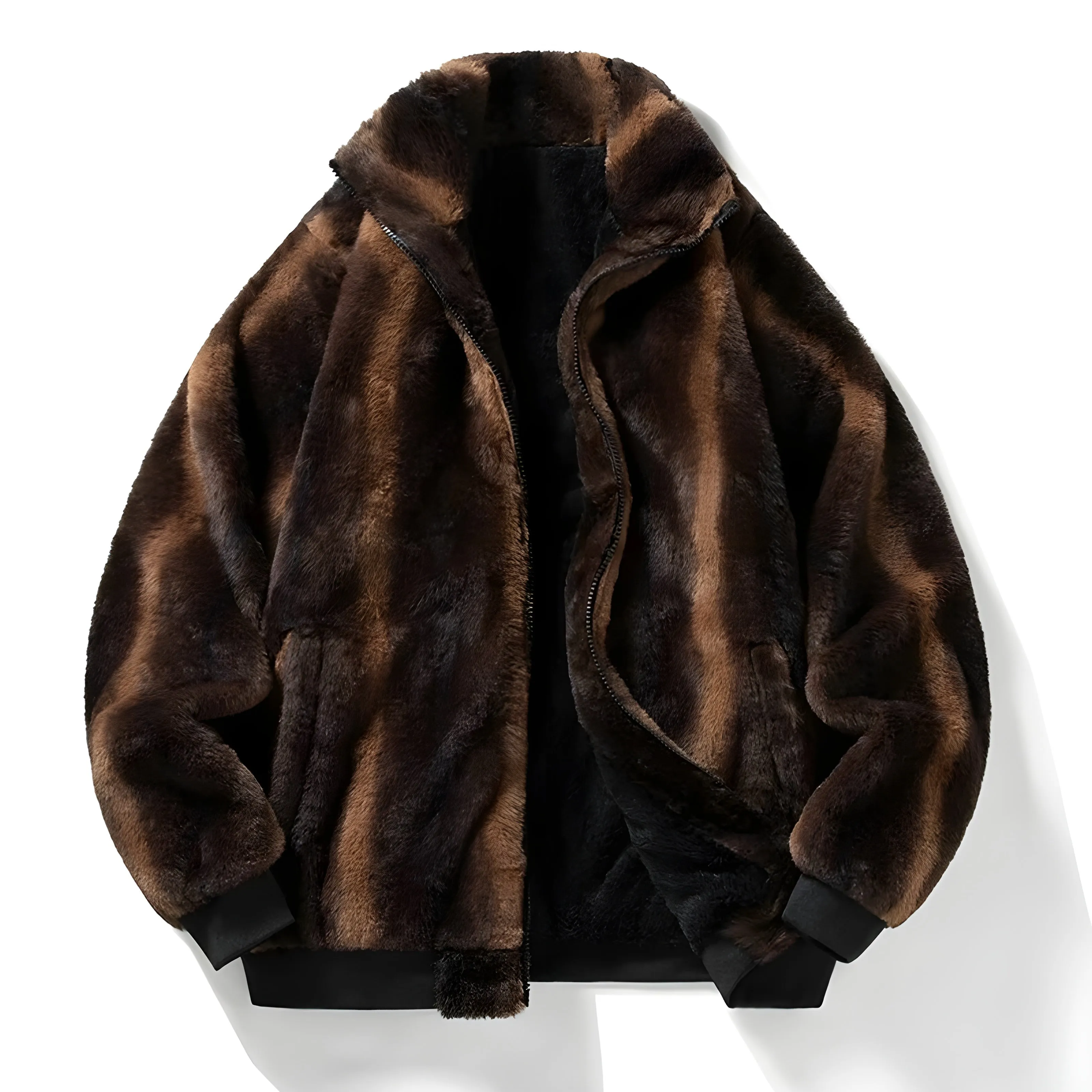 Alfred | Retro Faux Fur Bomber