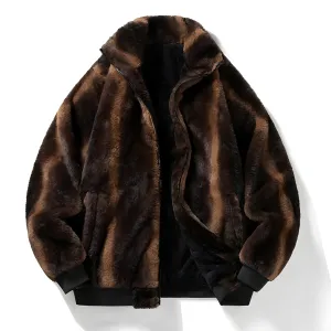 Alfred | Retro Faux Fur Bomber