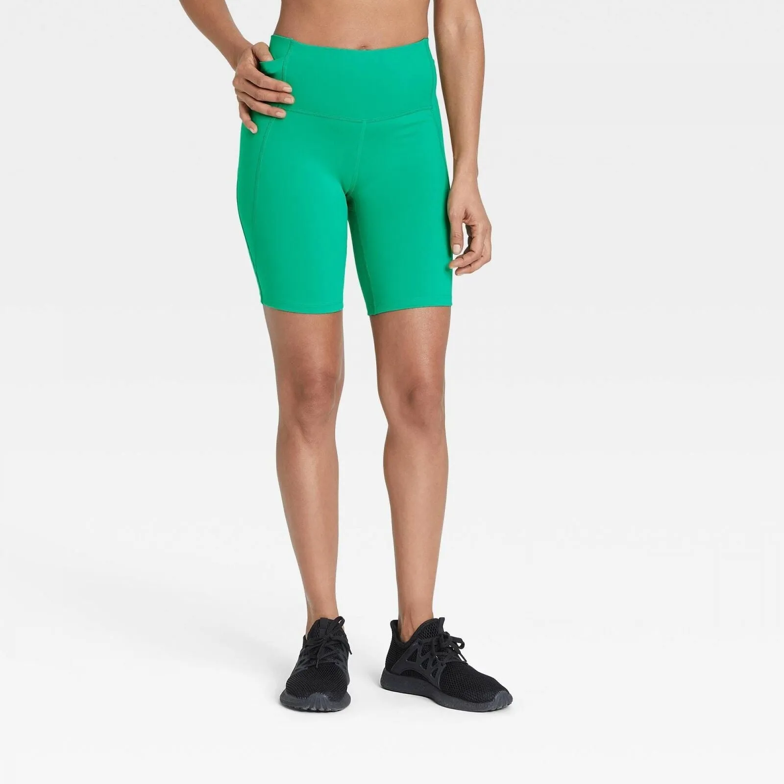 All In Motion Women's Brushed Sculpt Bike Shorts