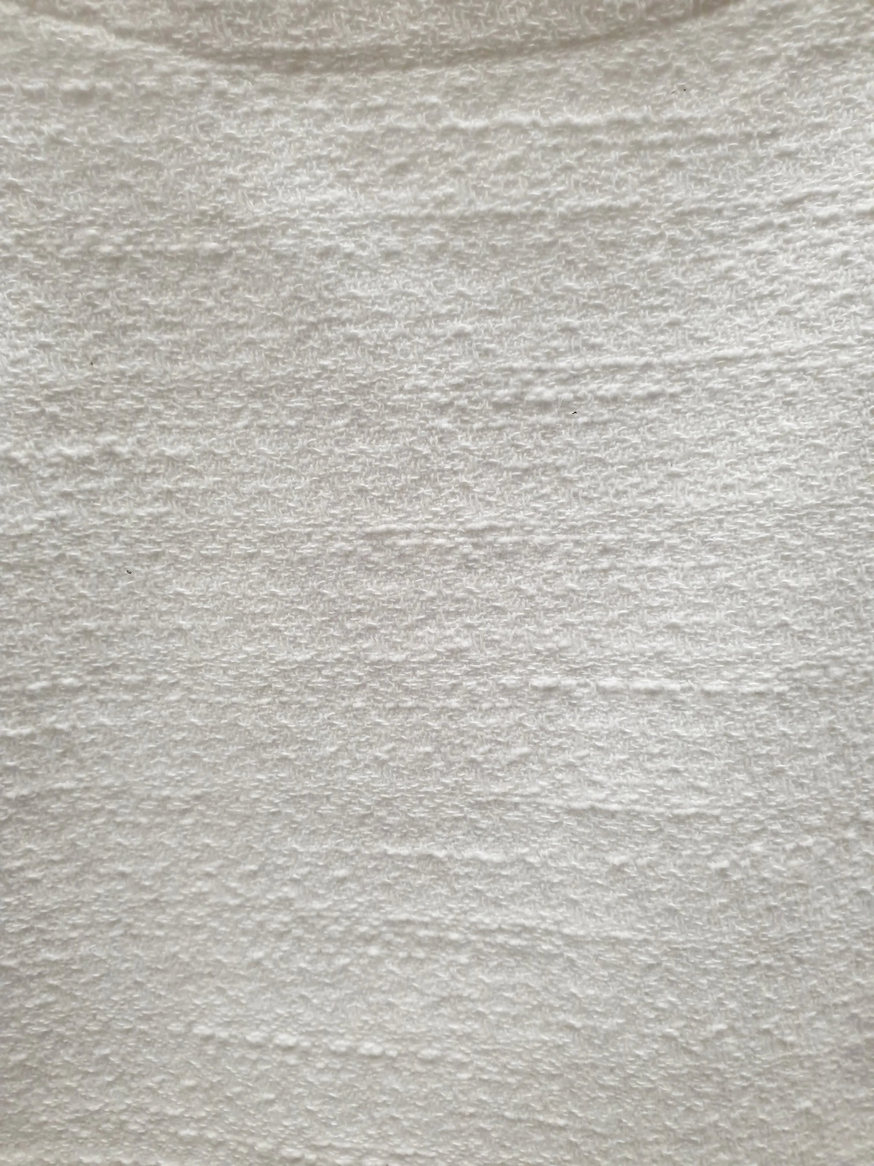 Alpha 60 white textured cotton top size M