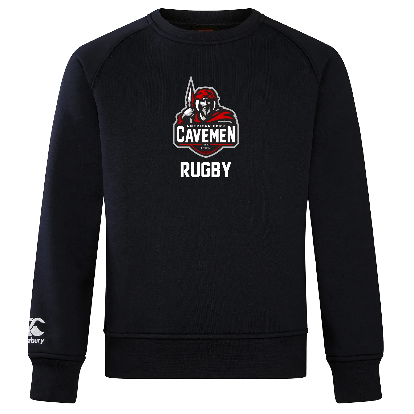 American Fork Cavemen Club Crew Sweatshirt by Canterbury