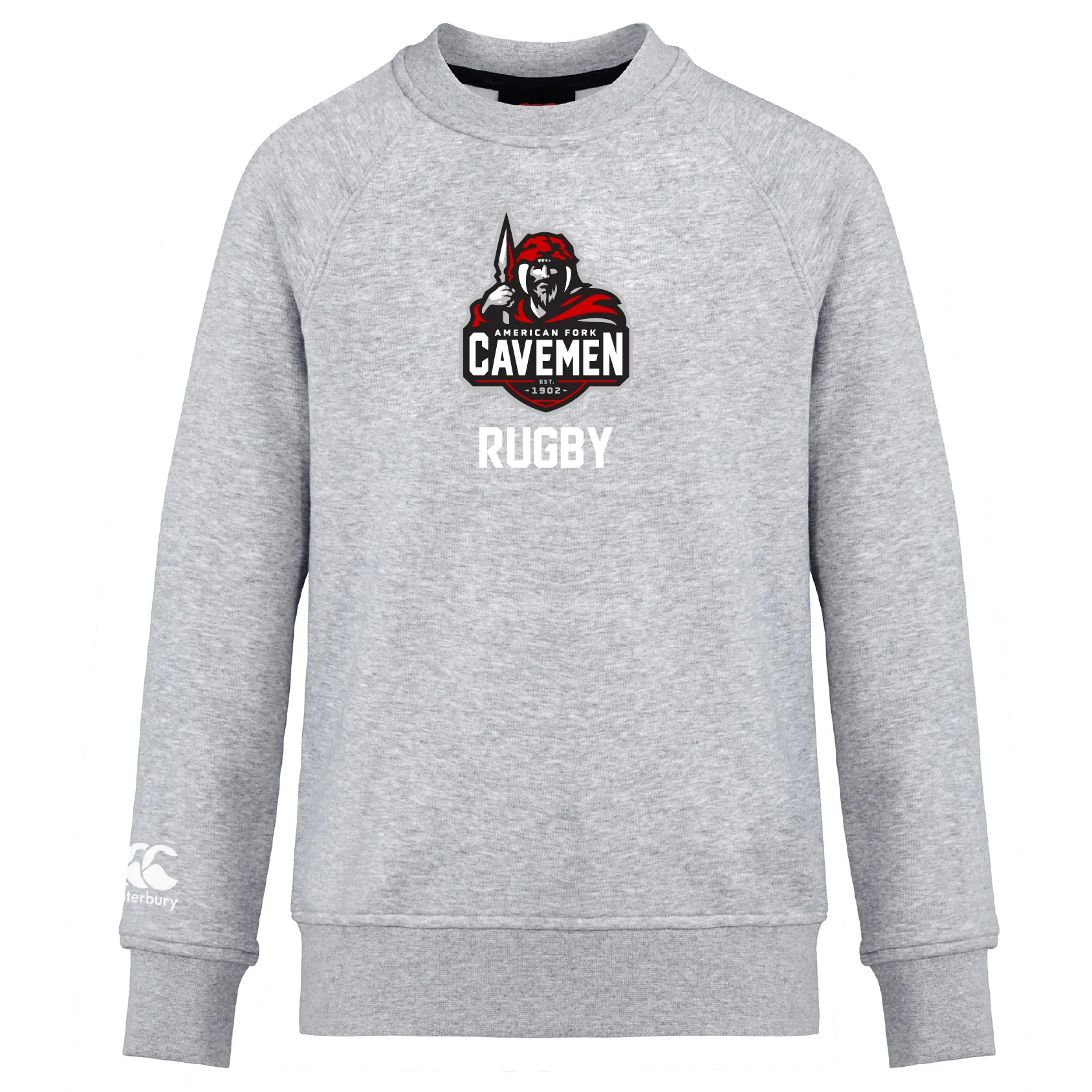 American Fork Cavemen Club Crew Sweatshirt by Canterbury