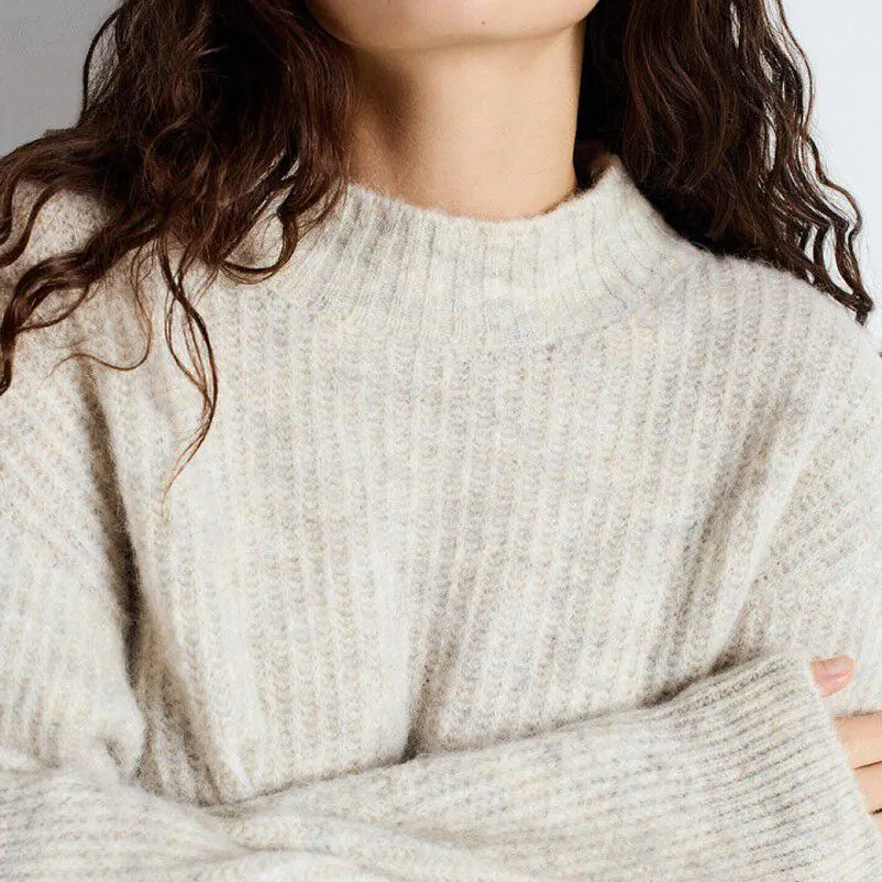 AMERICAN VINTAGE East Jumper in Poudreuse Chine