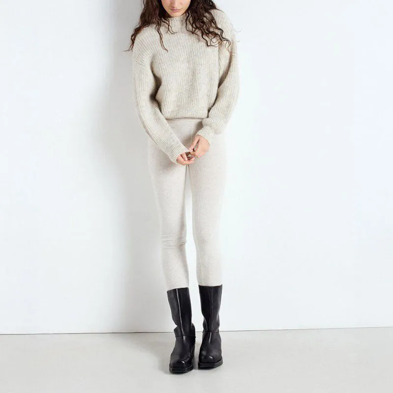 AMERICAN VINTAGE East Jumper in Poudreuse Chine