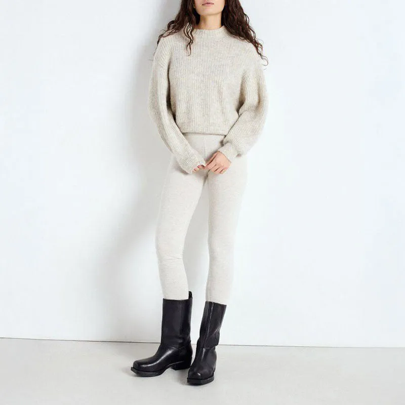 AMERICAN VINTAGE East Jumper in Poudreuse Chine