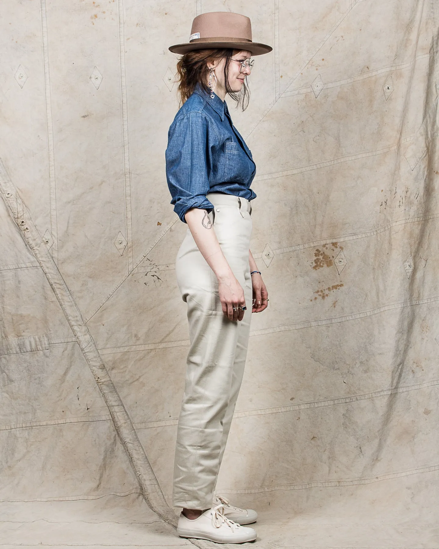 Anatomica Women's Frontier Cotton Sateen Pants