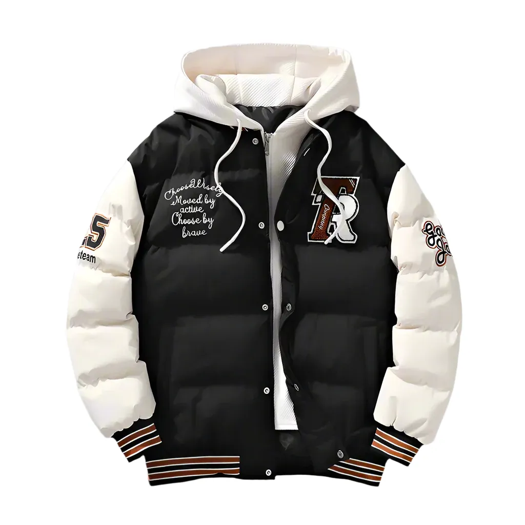 Angelo – Cotton-Padded Men’s Hooded Parka