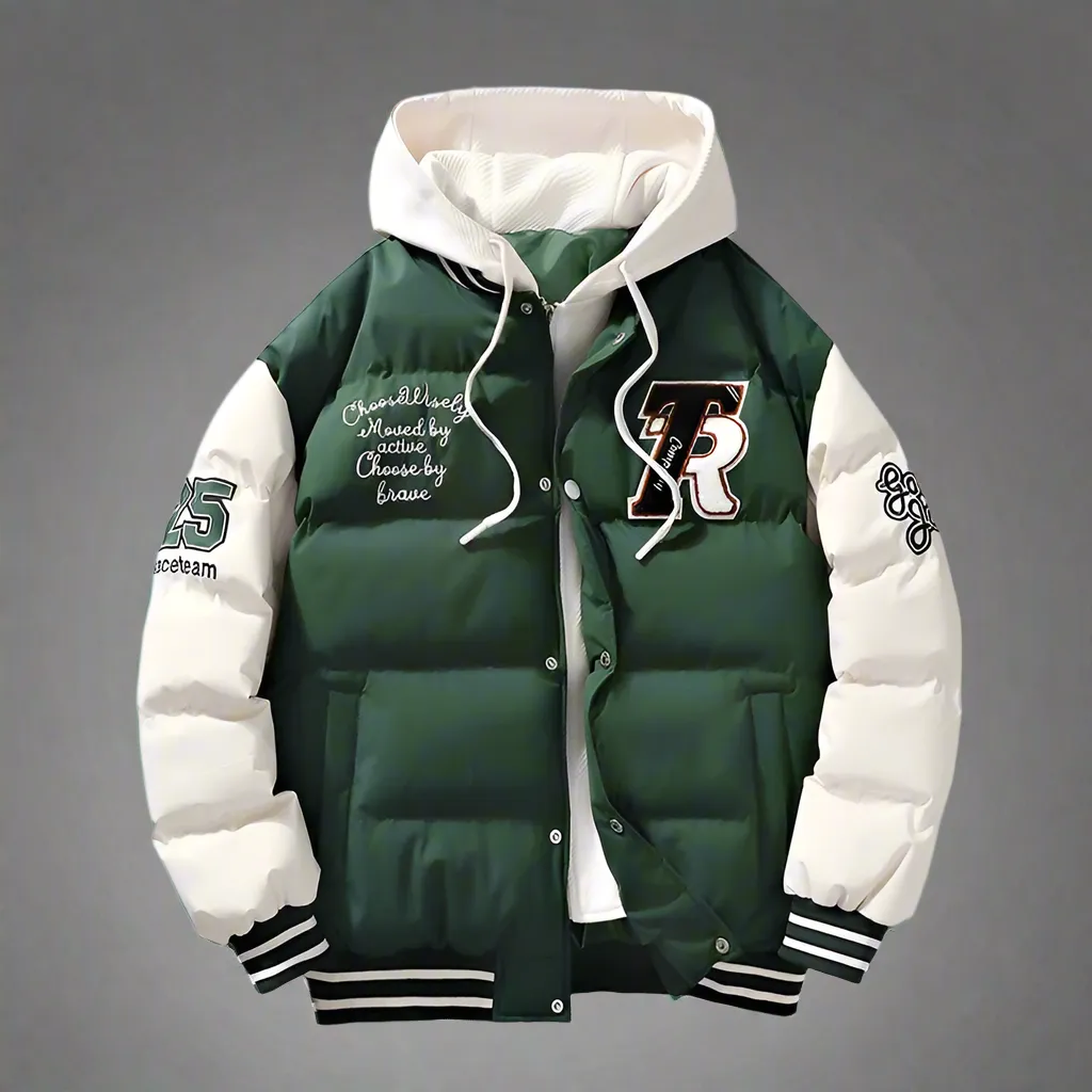 Angelo – Cotton-Padded Men’s Hooded Parka