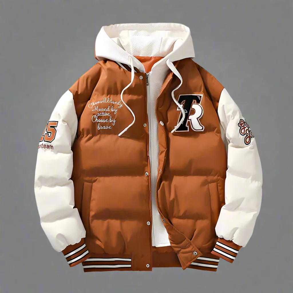 Angelo – Cotton-Padded Men’s Hooded Parka