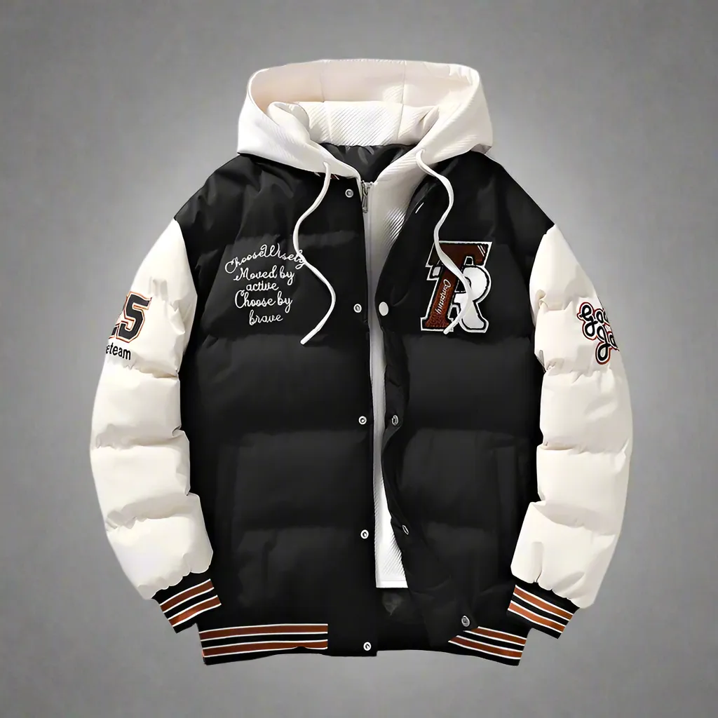 Angelo – Cotton-Padded Men’s Hooded Parka