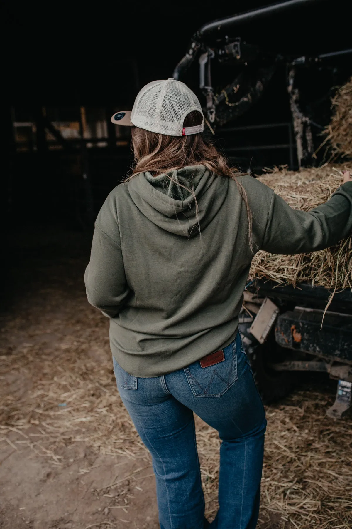 'Angie' Certified Angus Women's Hoodie (M & XL ONLY)