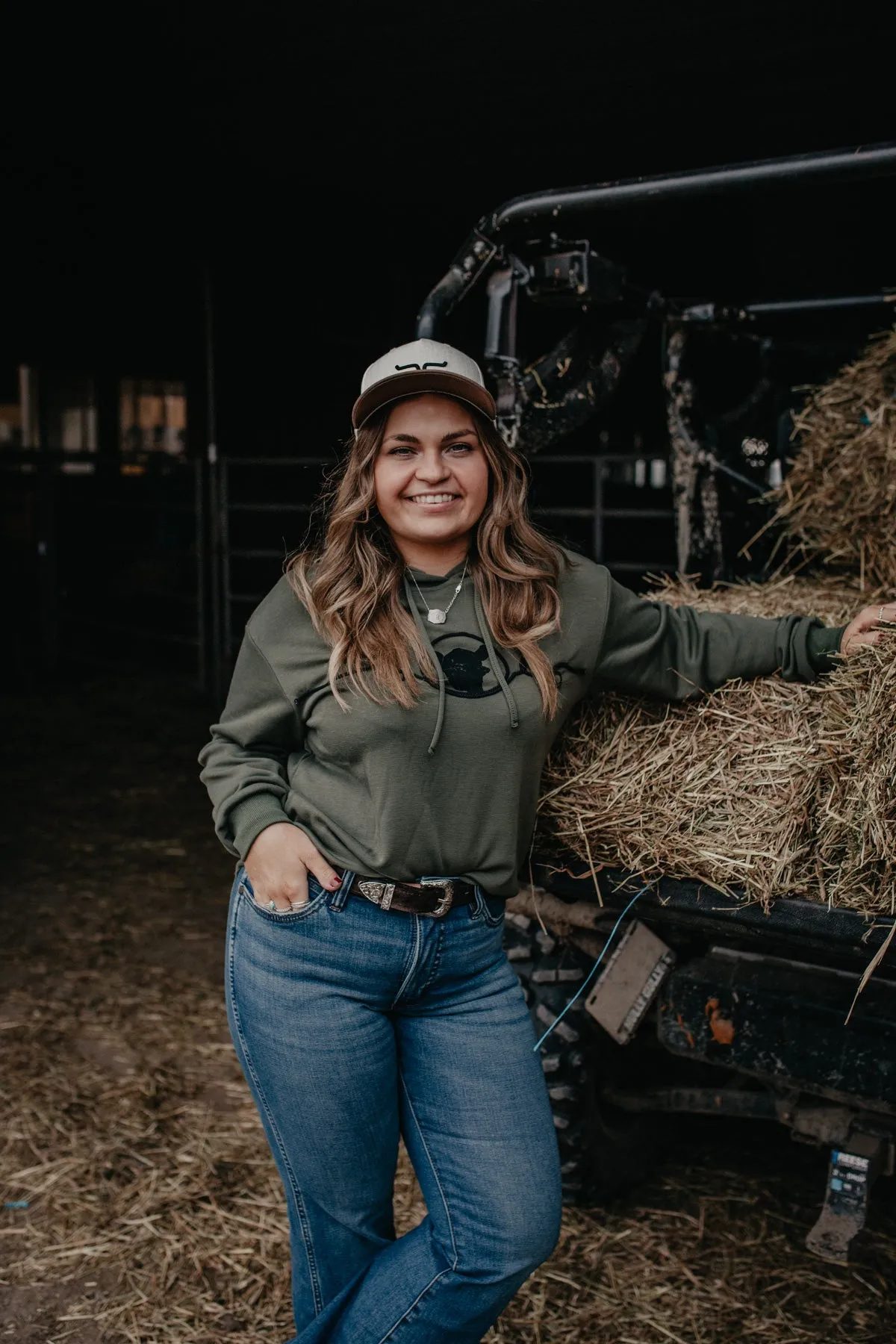 'Angie' Certified Angus Women's Hoodie (M & XL ONLY)