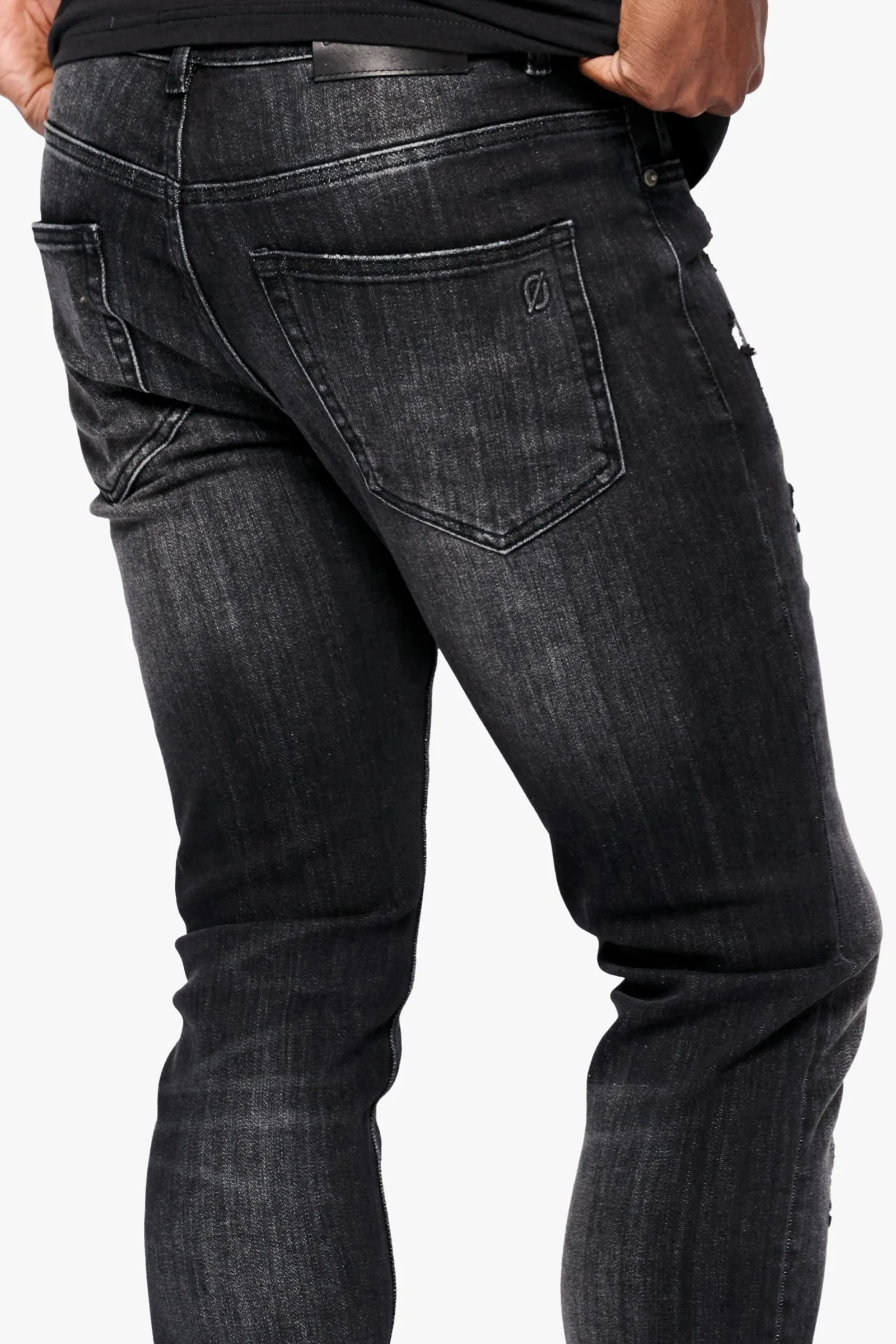 ANOM SKINNY FIT "TIMELESS" VINTAGE BLACK