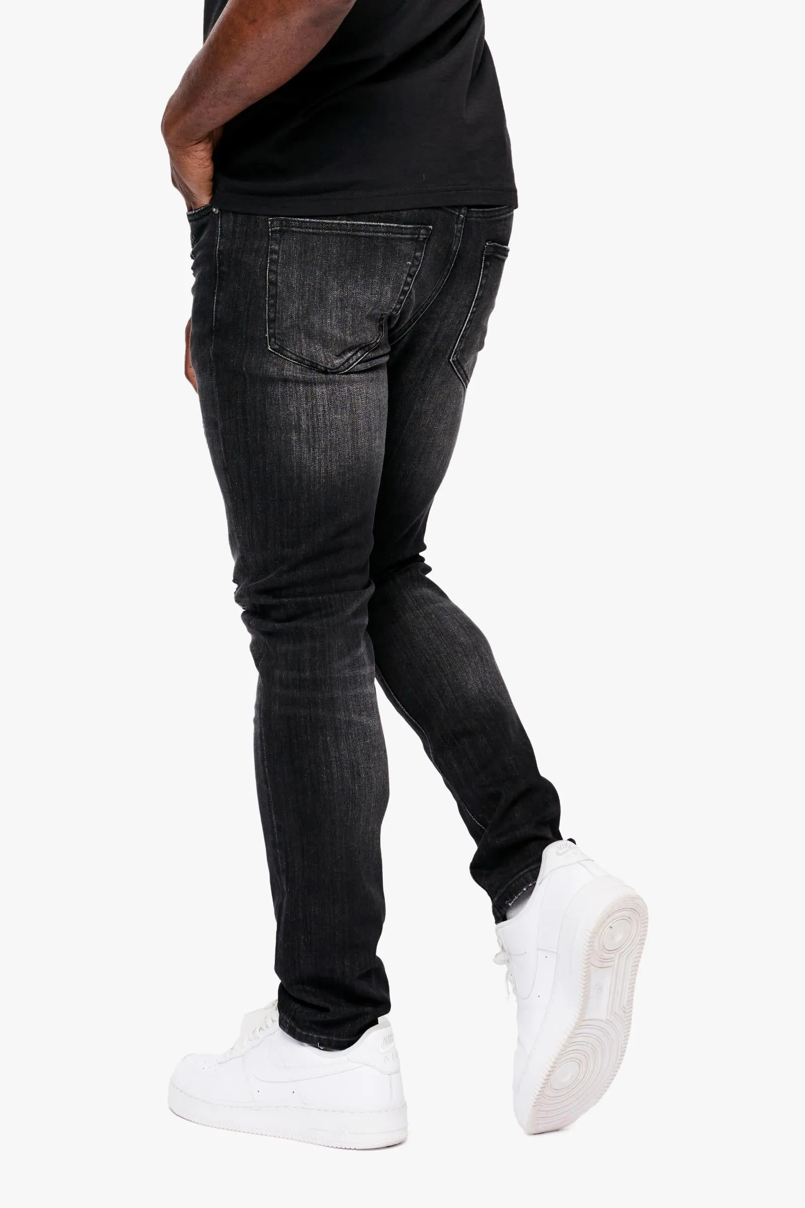 ANOM SKINNY FIT "TIMELESS" VINTAGE BLACK