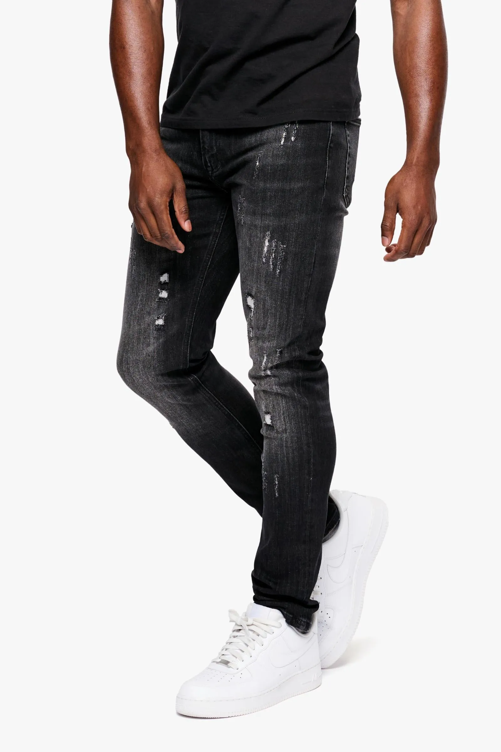 ANOM SKINNY FIT "TIMELESS" VINTAGE BLACK