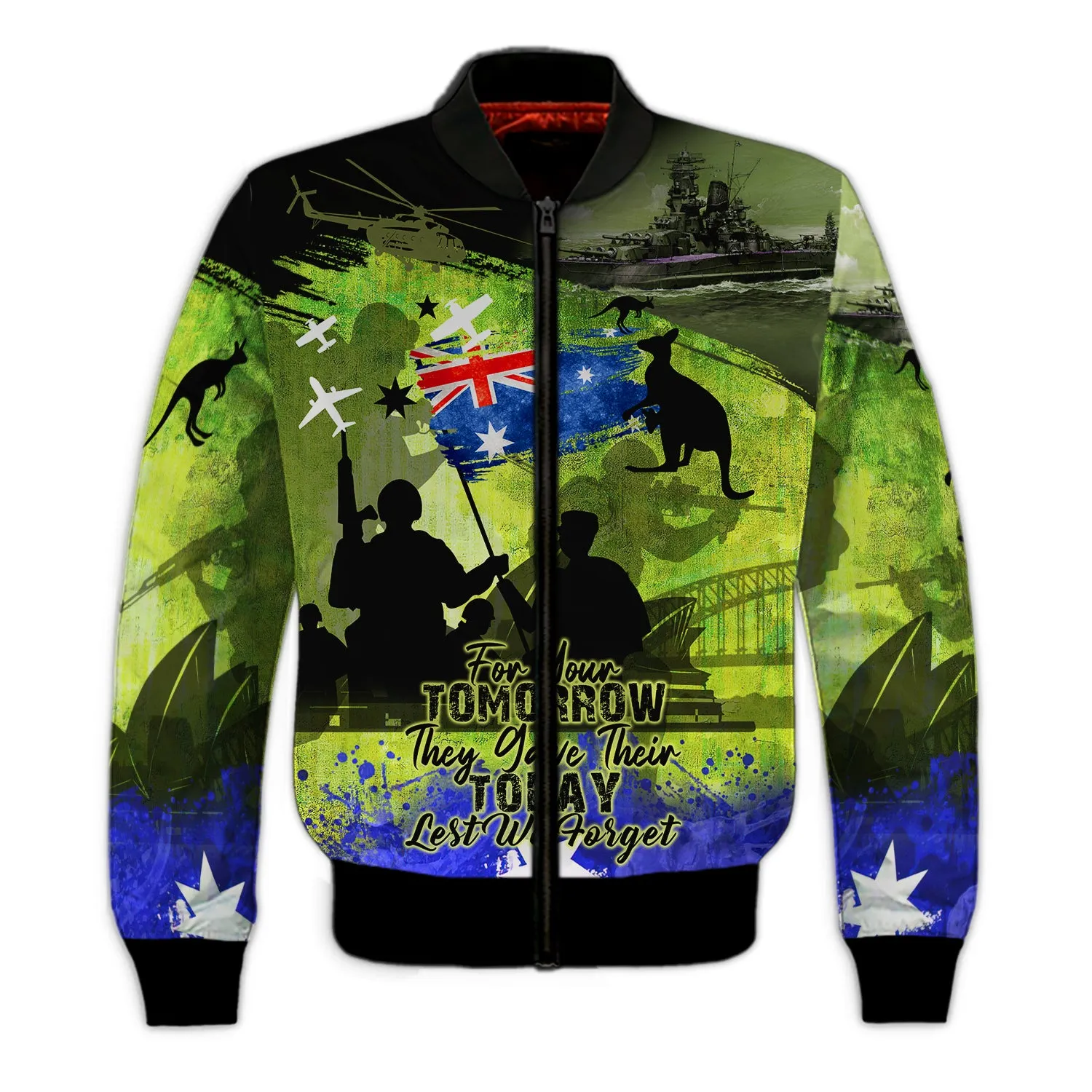 Anzac Day 25th April, Lest We Forget - 3D Full Print
