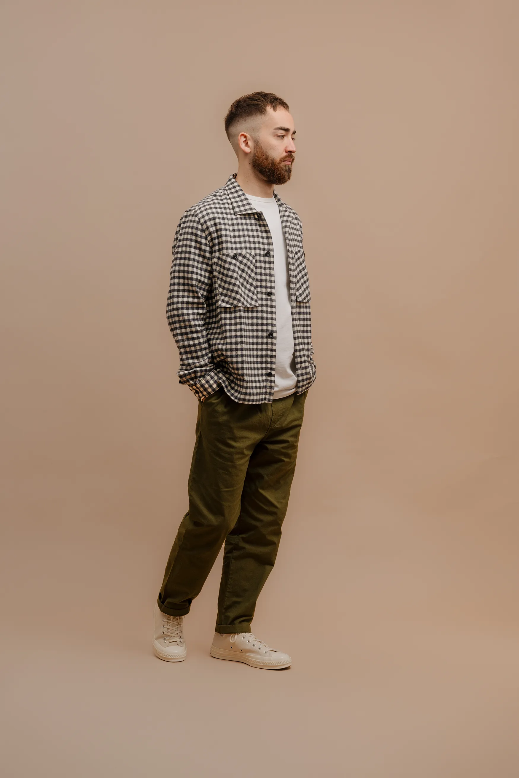 Archive Brushed Form Overshirt