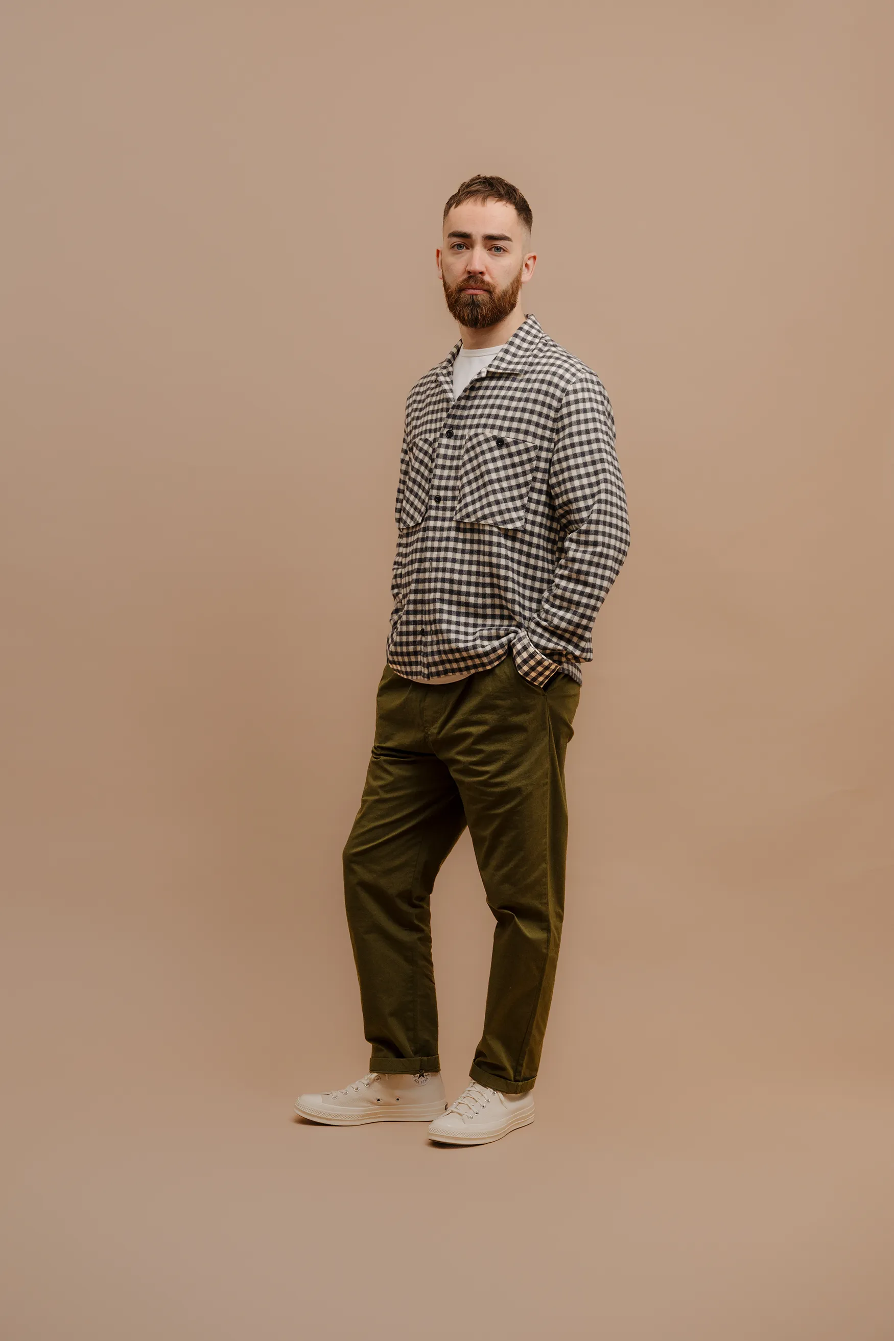 Archive Brushed Form Overshirt