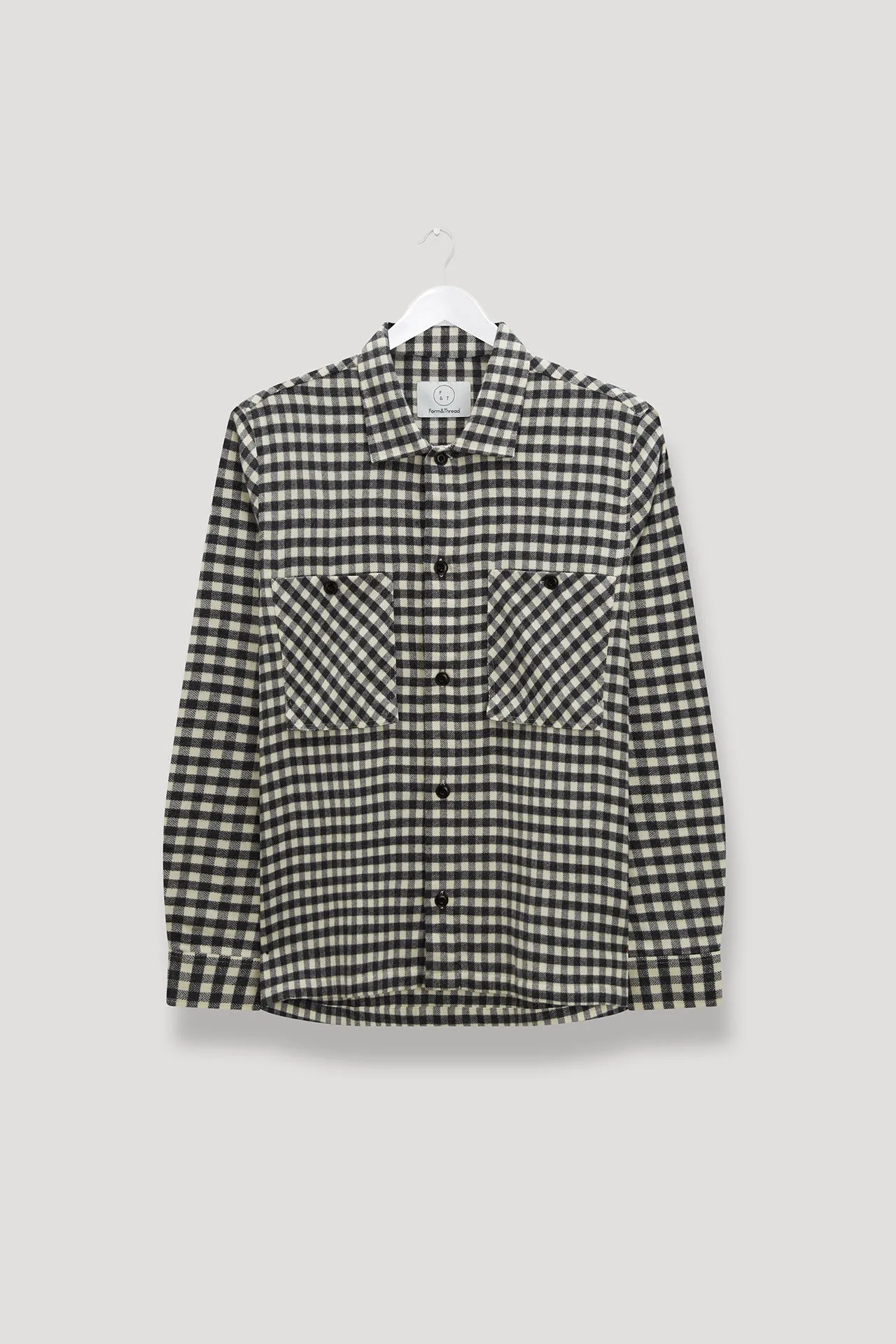Archive Brushed Form Overshirt