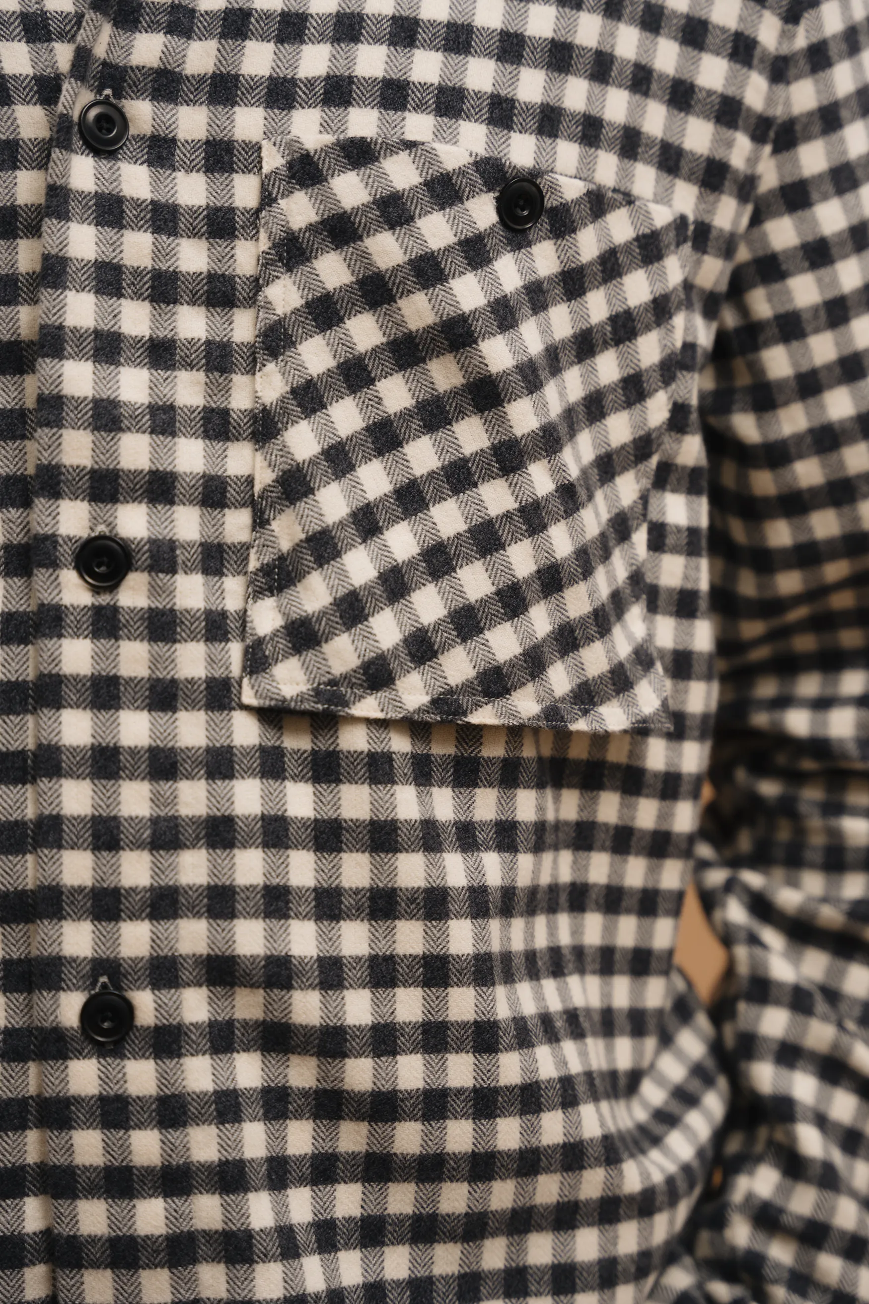 Archive Brushed Form Overshirt