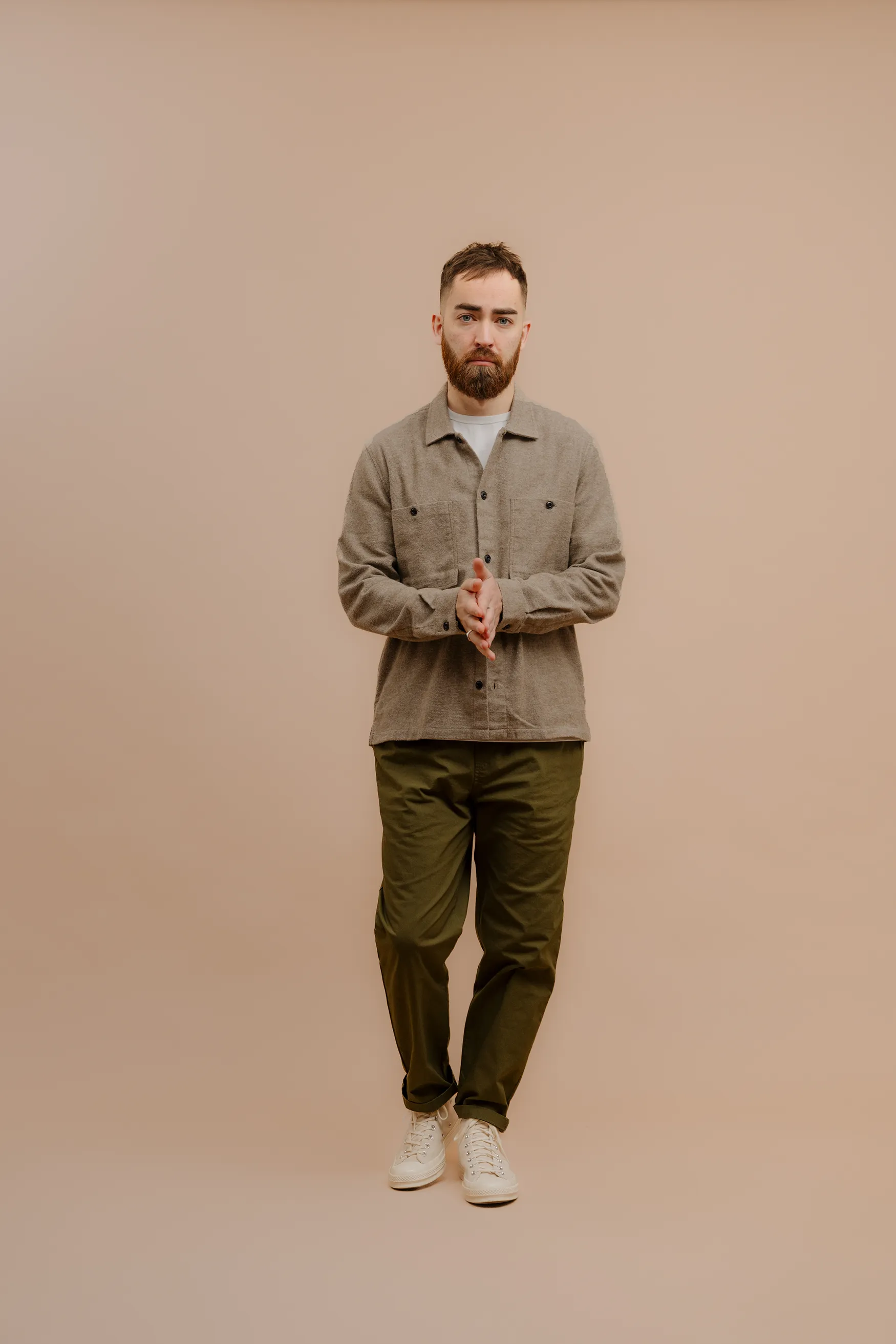 Archive Brushed Form Overshirt