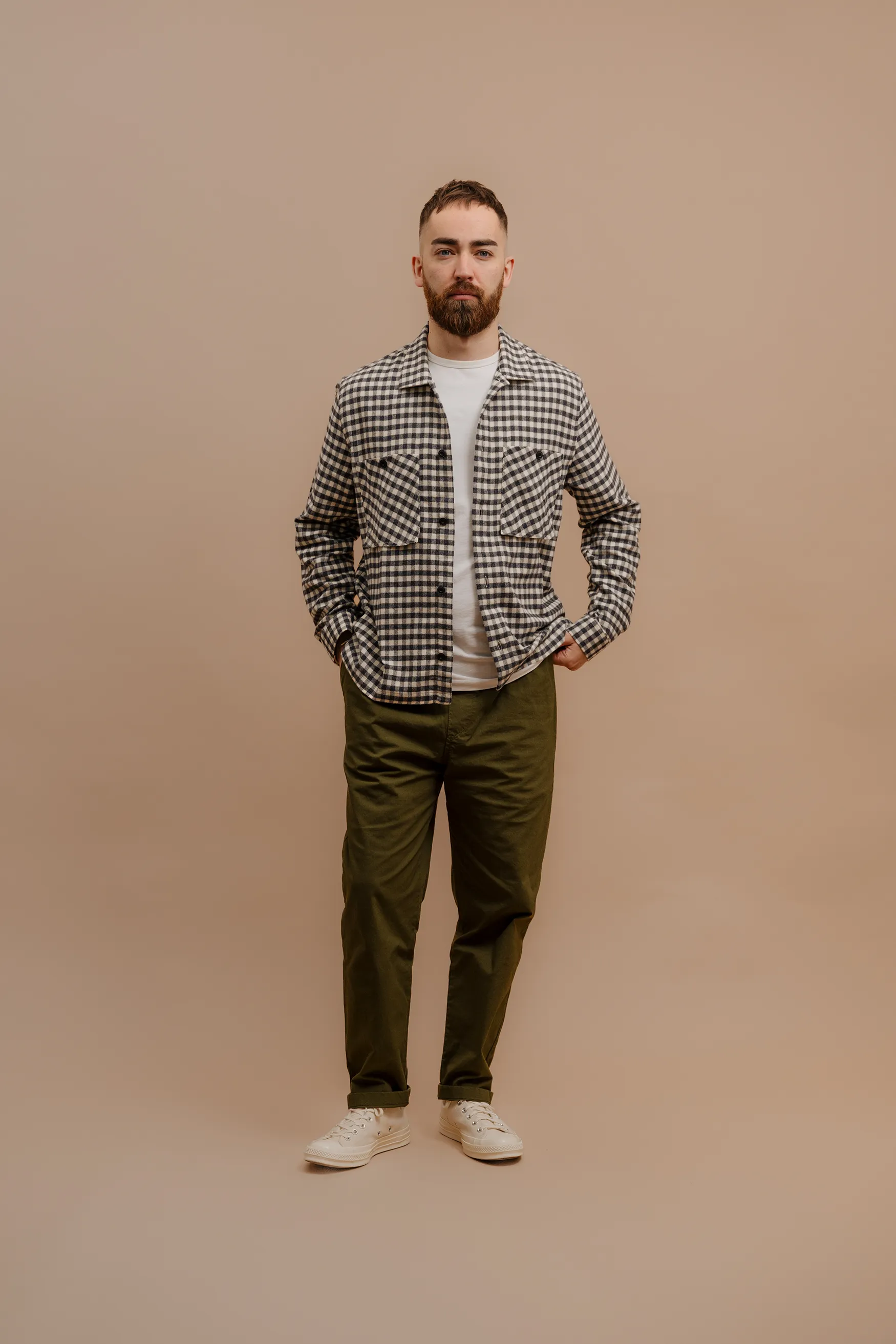Archive Brushed Form Overshirt