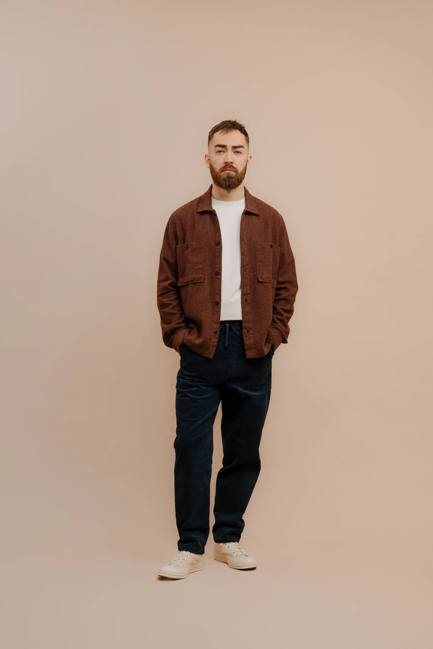 Archive Brushed Form Overshirt